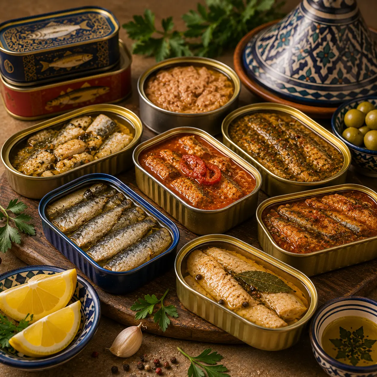Moroccan Canned Fish
