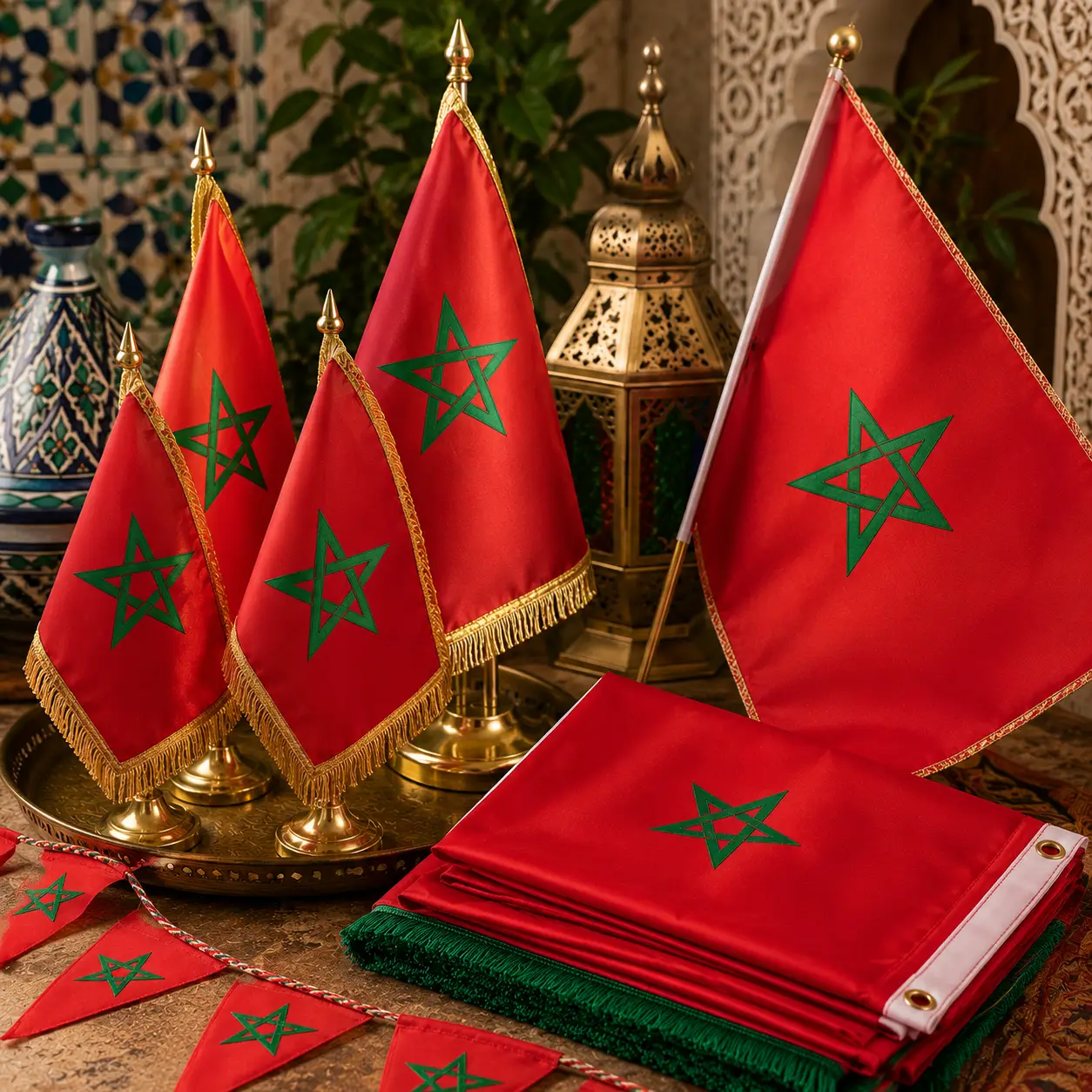 Moroccan Flags