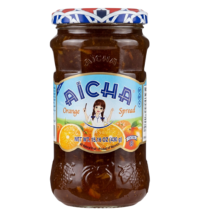 Aïcha Orange Spread (Marmalade) - Glass Jar (430g 15.16 oz)
