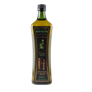 Akfadou Algerian Extra Virgin Olive Oil - Premium Quality 100% Pure (1 Liter)