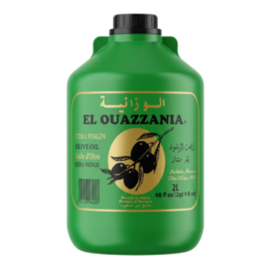 El Ouazzania Extra Virgin Olive Oil - Authentic Moroccan Olive Oil (2L 68 fl oz)