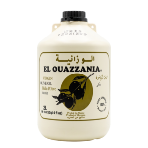 El Ouazzania Virgin Olive Oil (2L 68 fl oz) - Authentic Product of Morocco