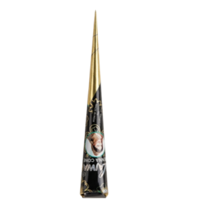 Lajwa Natural Henna Cone (Black & Gold)
