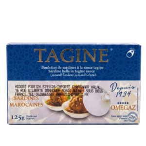Tagine Moroccan Sardine Balls in Tagine Sauce - Boulettes de Sardines (125g 4.41 oz)